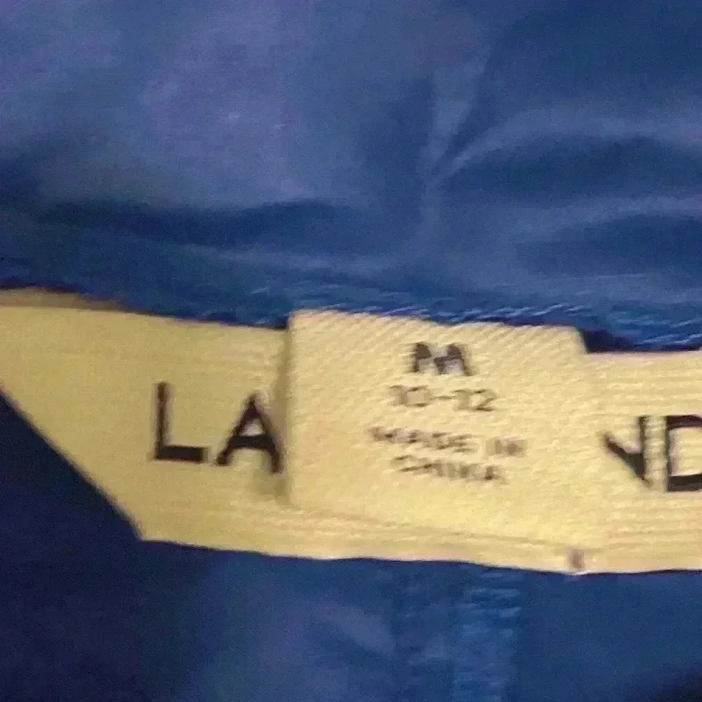 Lands End Zip Front Jacket
